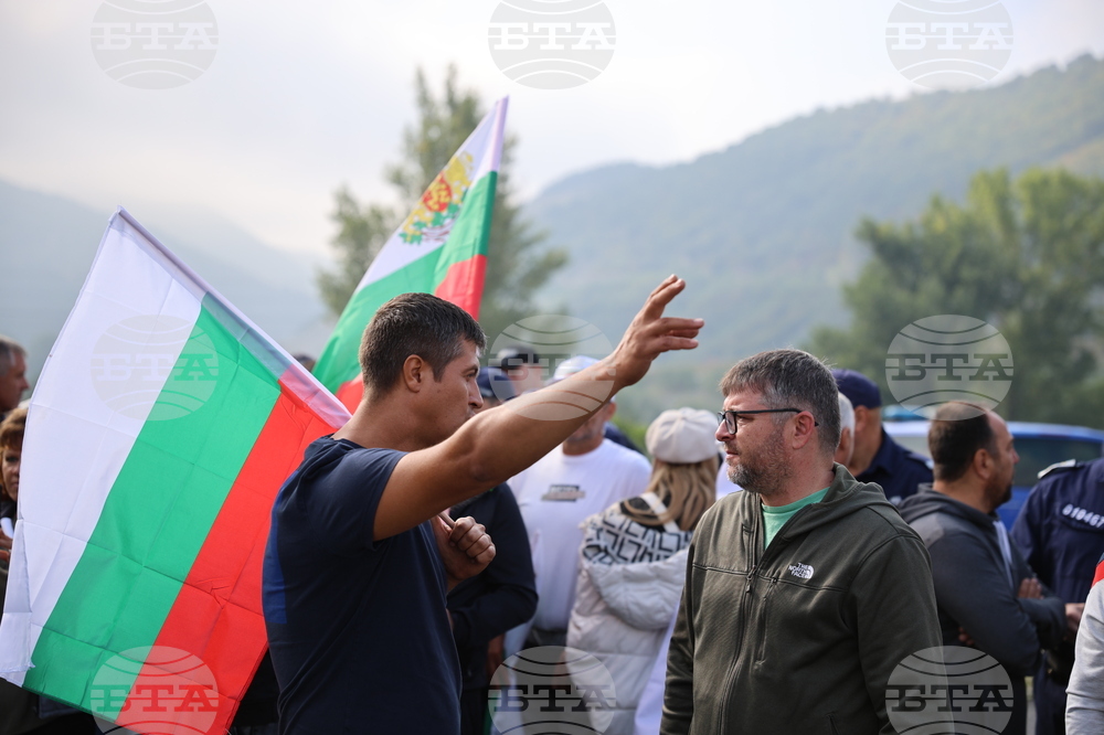 Благоевград - животновъди - земеделски производители - протест