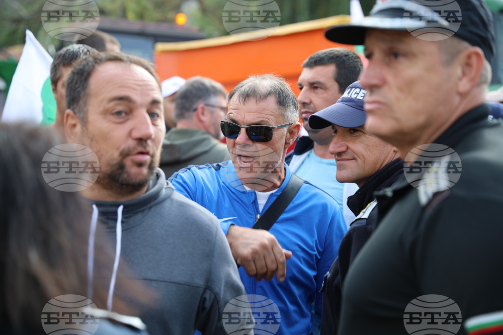 Благоевград - животновъди - земеделски производители - протест