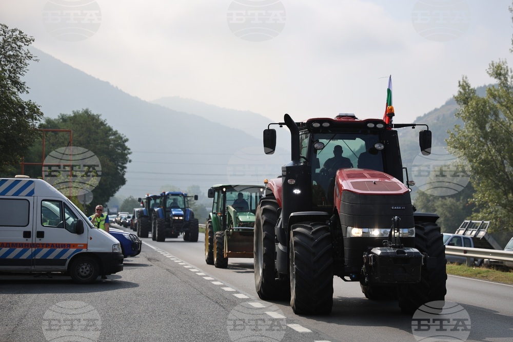 Благоевград - животновъди - земеделски производители - протест