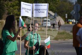 Русе - земеделци - протест