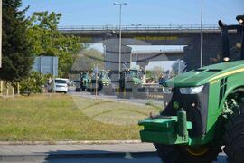 Русе - земеделци - протест