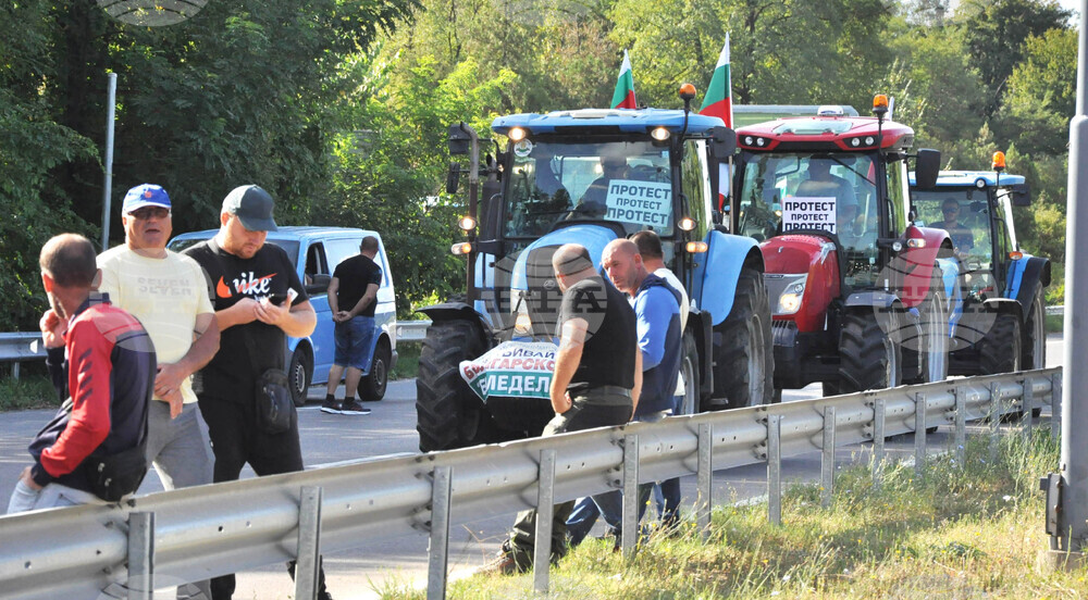 Хасково - земеделци - блокада
