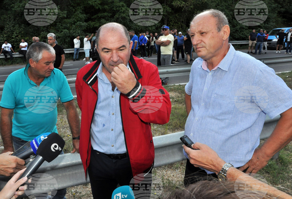 Хасково - земеделци - блокада