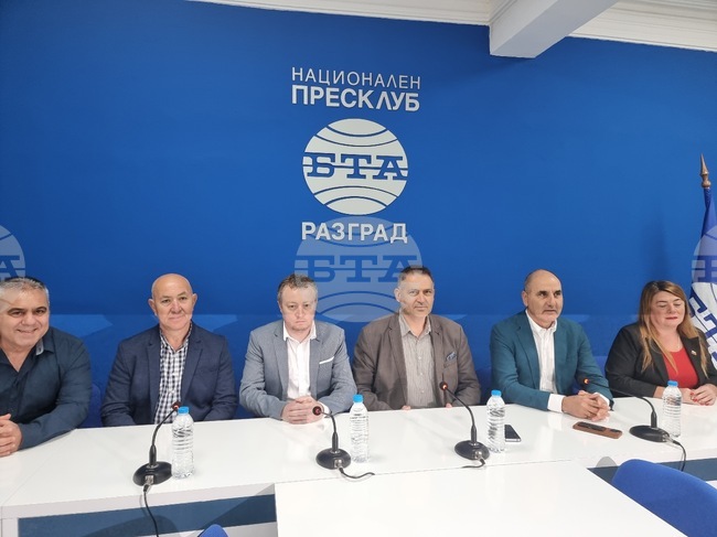 Национален пресклуб на БТА Разград - Коалиция „Заедно за силна община“ - пресконференция