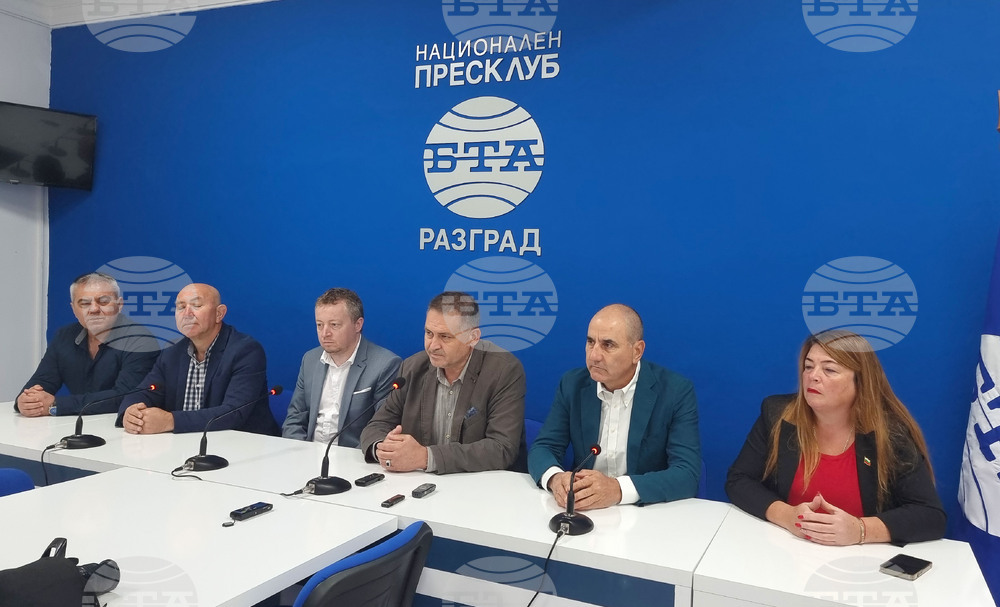 Национален пресклуб на БТА Разград - Коалиция „Заедно за силна община“ - пресконференция