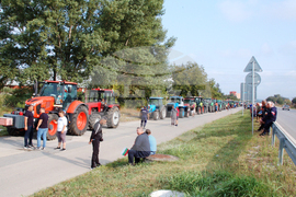 Монтана - земеделски производители - протест