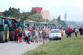 Монтана - земеделски производители - протест