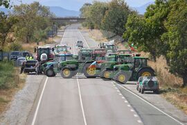 Сливен - земеделски производители - национален протест