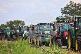 Сливен - земеделски производители - национален протест