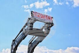 Сливен - земеделски производители - национален протест