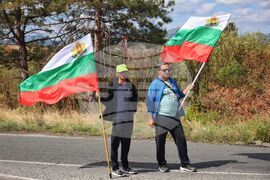 Сливен - земеделски производители - национален протест