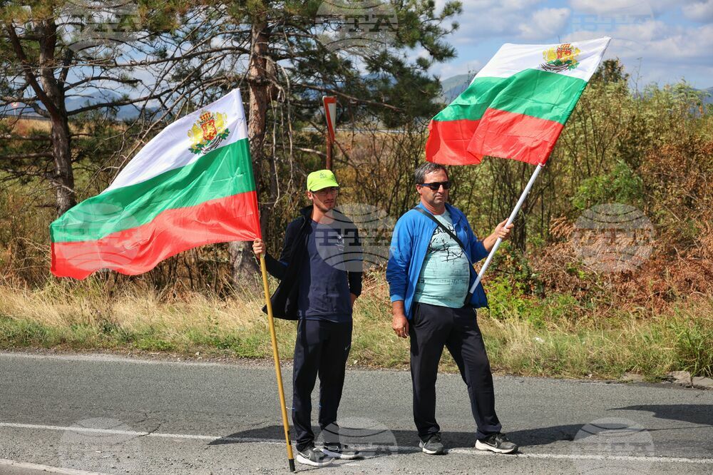 Сливен - земеделски производители - национален протест