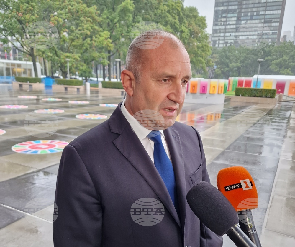 President Radev in New York: Risk of Global Military Conflict Remains Main Challenge Facing the World