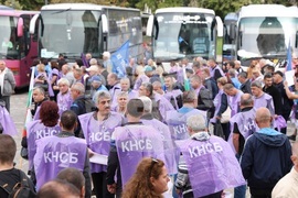 Митинг-шествие - миньори и енергетици