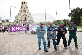 Митинг-шествие - миньори и енергетици