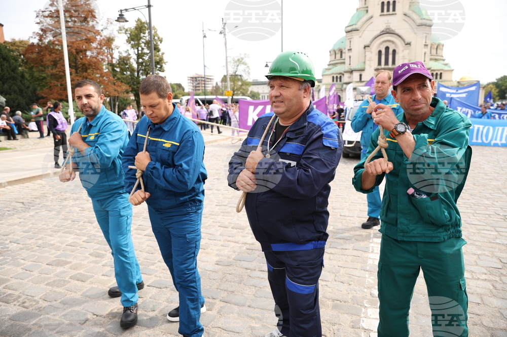 Митинг-шествие - миньори и енергетици