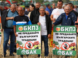 Протест - зърнопроизводители