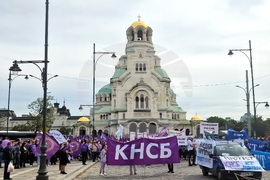 Митинг-шествие - миньори и енергетици