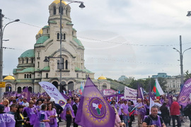 Митинг-шествие - миньори и енергетици