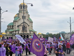 Митинг-шествие - миньори и енергетици