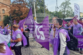 Митинг-шествие - миньори и енергетици