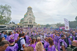 Митинг-шествие - миньори и енергетици