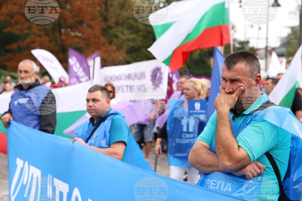 Митинг-шествие - миньори и енергетици