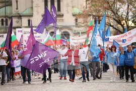 Митинг-шествие - миньори и енергетици