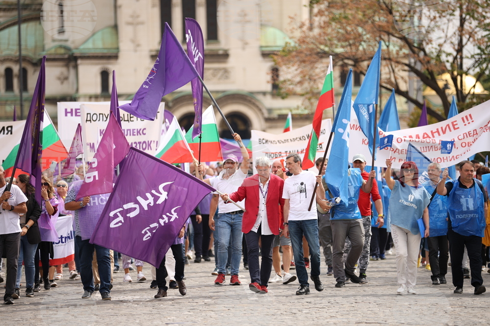 Митинг-шествие - миньори и енергетици