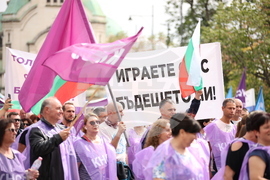 Митинг-шествие - миньори и енергетици