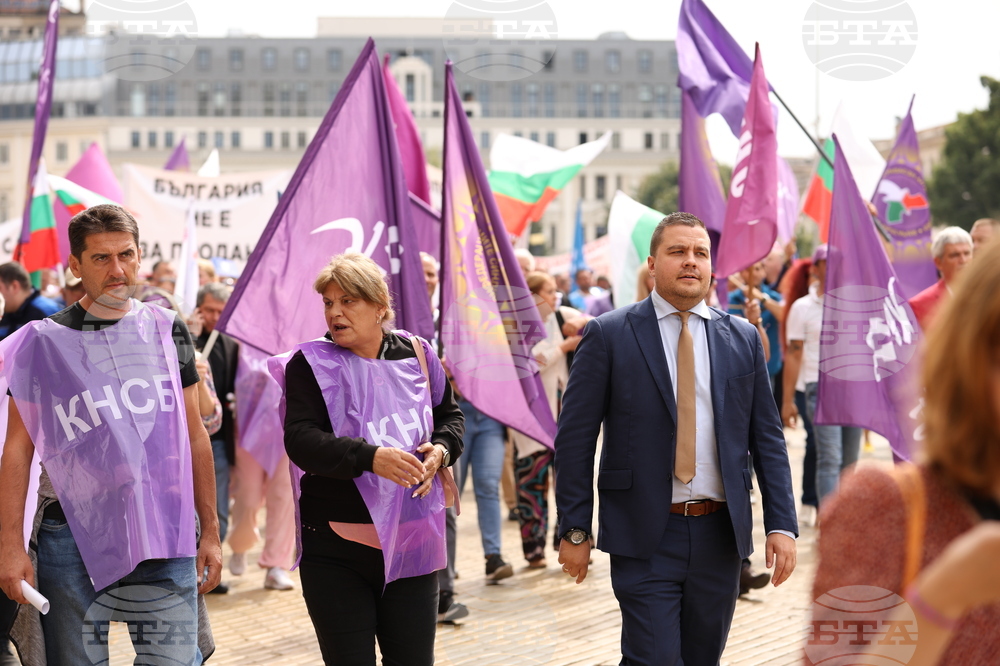 Митинг-шествие - миньори и енергетици