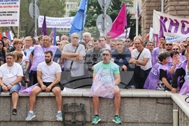 Митинг-шествие - миньори и енергетици