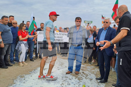 Протест - зърнопроизводители - Кирил Вътев