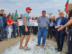 Протест - зърнопроизводители - Кирил Вътев