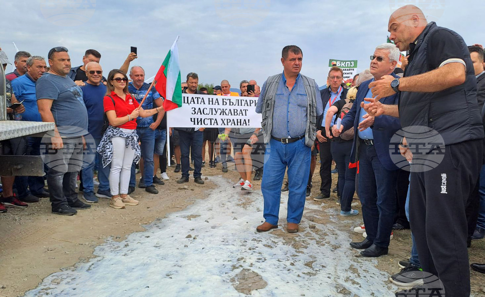 Протест - зърнопроизводители - Кирил Вътев