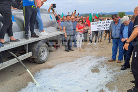 Протест - зърнопроизводители - Кирил Вътев