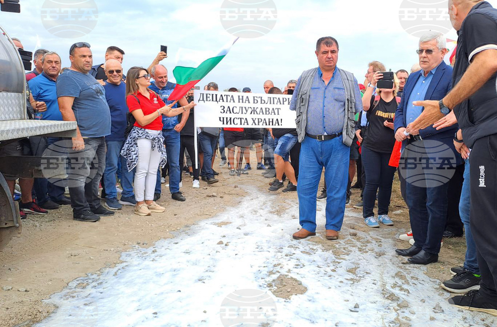 Протест - зърнопроизводители - Кирил Вътев