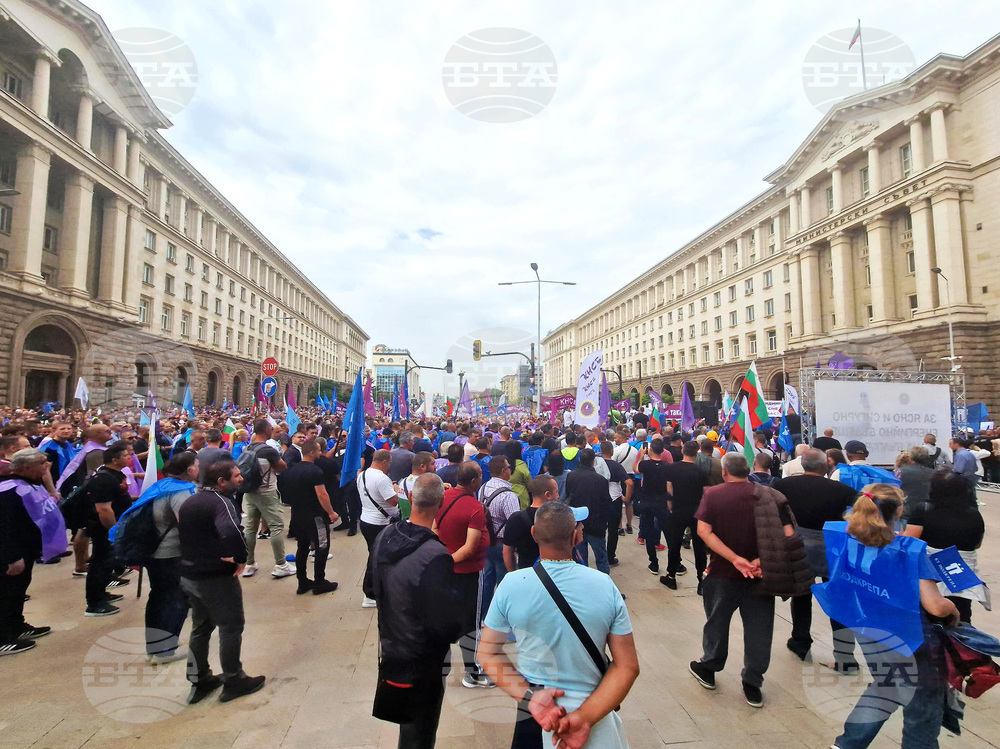 Митинг-шествие - миньори и енергетици