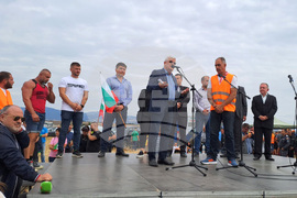 Протест - зърнопроизводители - Кирил Вътев