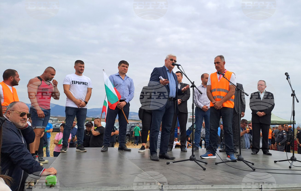 Протест - зърнопроизводители - Кирил Вътев