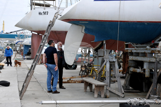 Бургас - яхти - подготовка за сезона