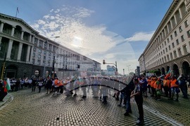 Националния протест на миньори и енергетици