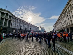 Националния протест на миньори и енергетици
