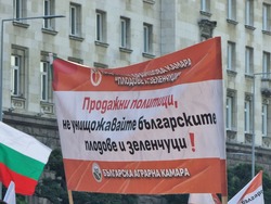 Националния протест на миньори и енергетици