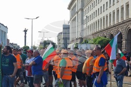 Националния протест на миньори и енергетици