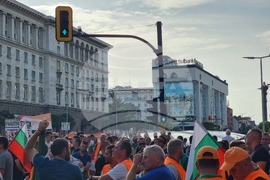 Националния протест на миньори и енергетици