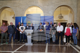 Премиер - министри - контактна група от Инициативен комитет за общонационален земеделски протест - брифинг