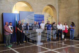 Премиер - министри - контактна група от Инициативен комитет за общонационален земеделски протест - брифинг