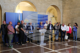 Премиер - министри - контактна група от Инициативен комитет за общонационален земеделски протест - брифинг