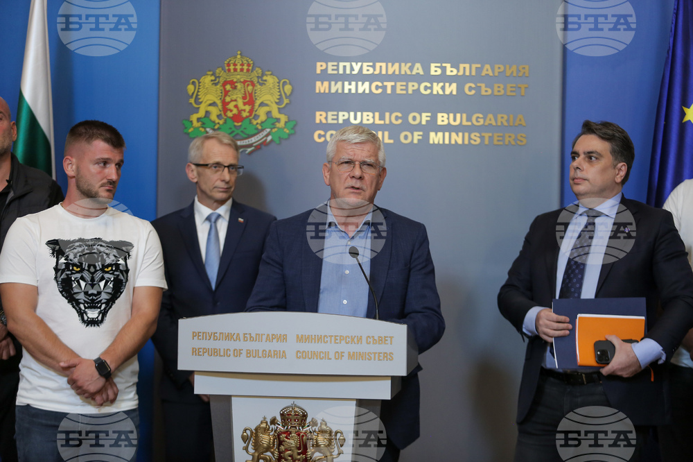Премиер - министри - контактна група от Инициативен комитет за общонационален земеделски протест - брифинг